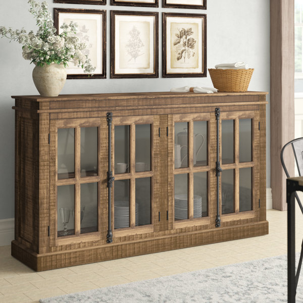 Sand & Stable Finchley 71'' Wide Mango Credenza & Reviews Wayfair